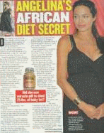 Angela Jolie diet success